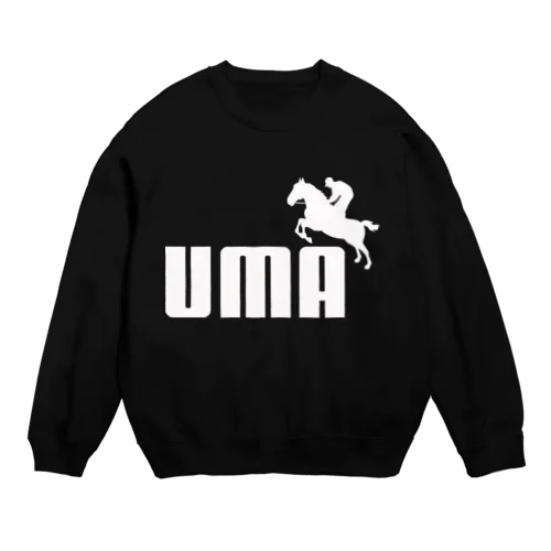 UMA（白） Crew Neck Sweatshirt