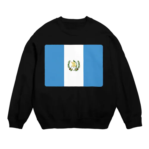 グアテマラの国旗 Crew Neck Sweatshirt