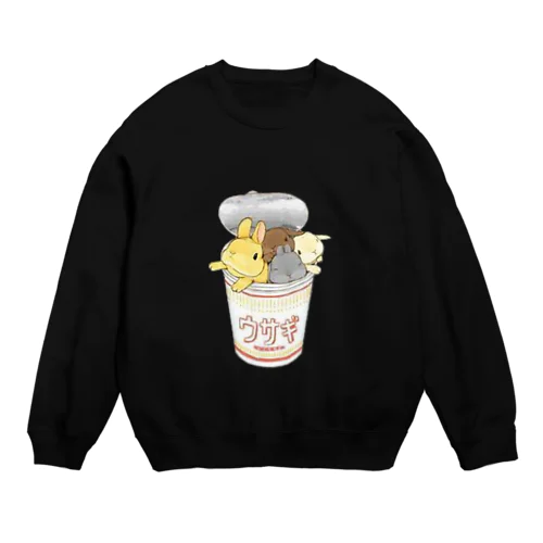 カップヌードルうさちゃん Crew Neck Sweatshirt