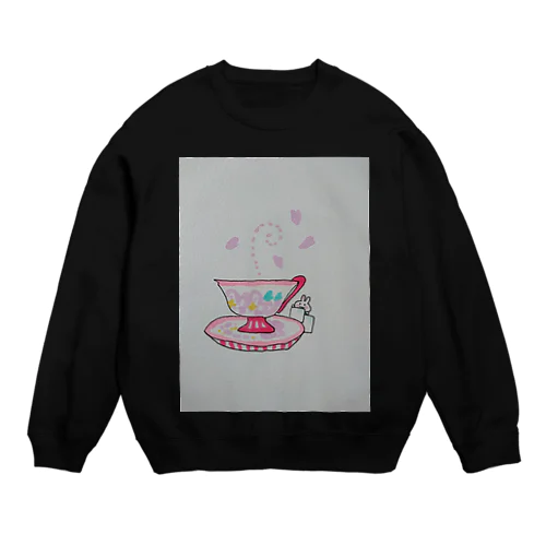 春の香り Crew Neck Sweatshirt