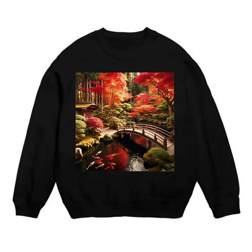 日本庭園1 Crew Neck Sweatshirt