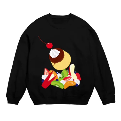 フォーリングプリンアラモード Crew Neck Sweatshirt