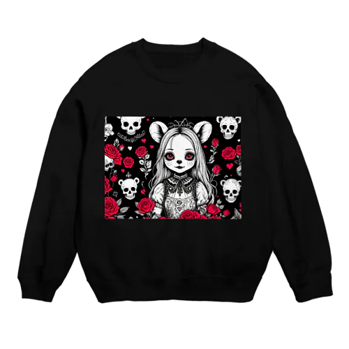 ロリータのつぶやき Crew Neck Sweatshirt