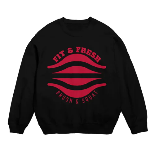 Fit & Fresh: Brush & Squat Crew Neck Sweatshirt