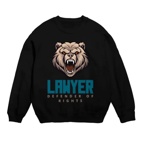 弁護士(Lawyer: Defender of Rights) Crew Neck Sweatshirt