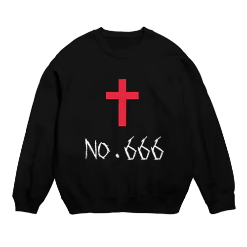 十字架　スウェット Crew Neck Sweatshirt