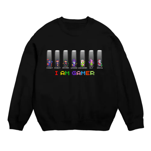 I am gamer Crew Neck Sweatshirt