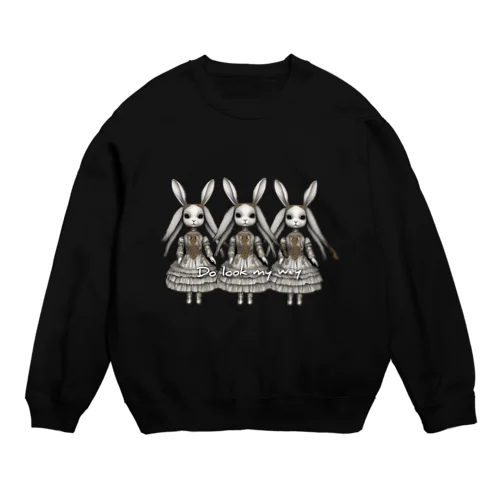 ロリータのつぶやき Crew Neck Sweatshirt