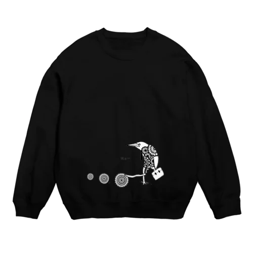 昭和のサラリーマン　花野さん家のヨシゴイ君ー溜め息ー Crew Neck Sweatshirt