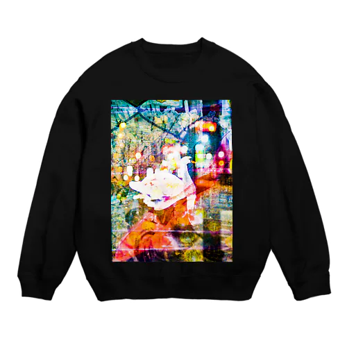 毒々しいほど鮮やかな日々。 Crew Neck Sweatshirt