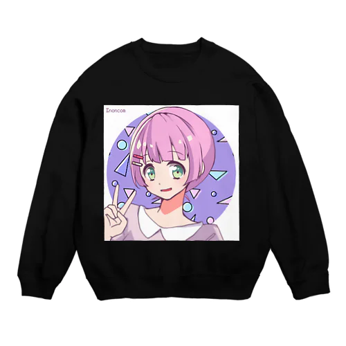 ののちゃん Crew Neck Sweatshirt