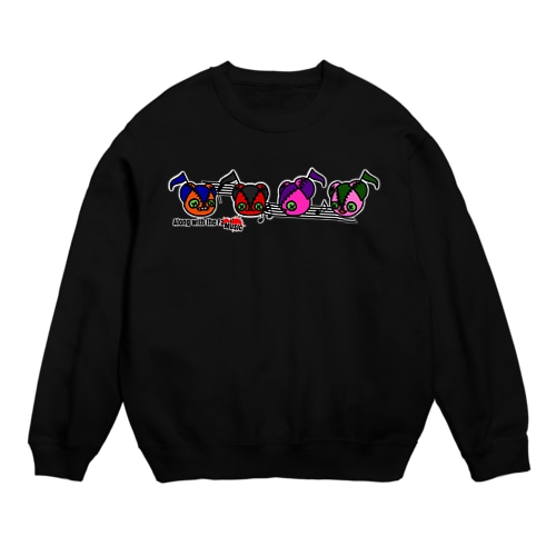 音符ツカイマちゃん Crew Neck Sweatshirt