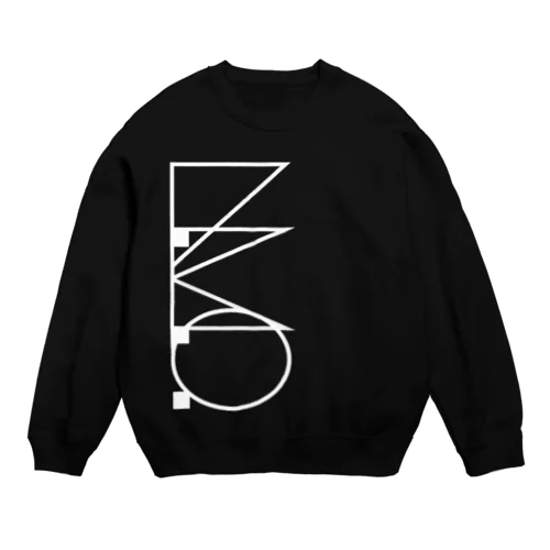 L.M.O.(白横) Crew Neck Sweatshirt