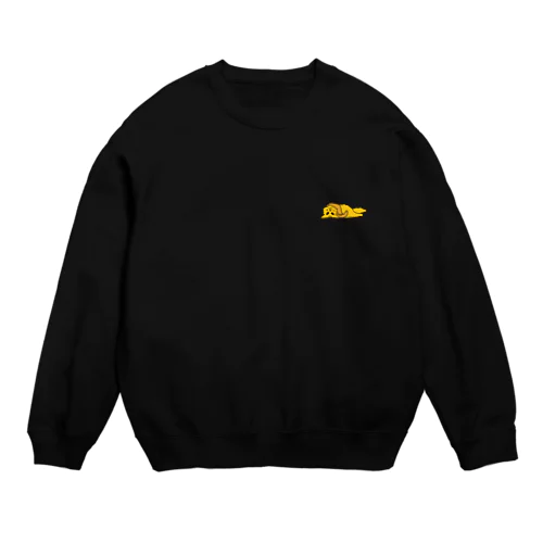 仰臥猫カラー（改） Crew Neck Sweatshirt