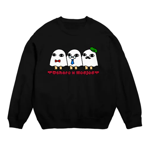 おしゃれメジェドトリオ Crew Neck Sweatshirt