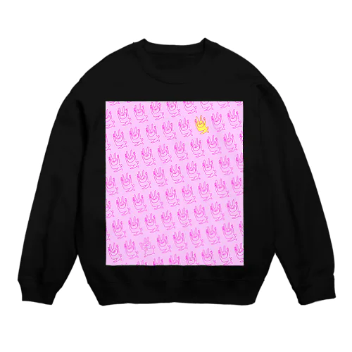 なあぴょん大量発生 Crew Neck Sweatshirt