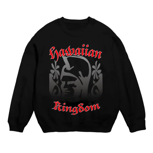 Rock style【Hawaiian Kingdom】BK スウェット