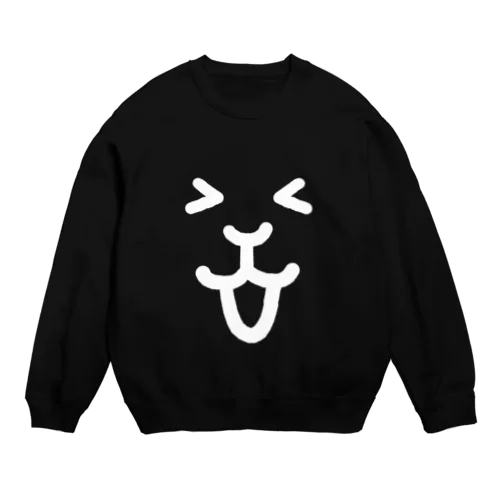 うさみよしお「ココロに笑顔」 Crew Neck Sweatshirt