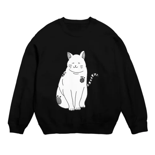 ねこさん Crew Neck Sweatshirt