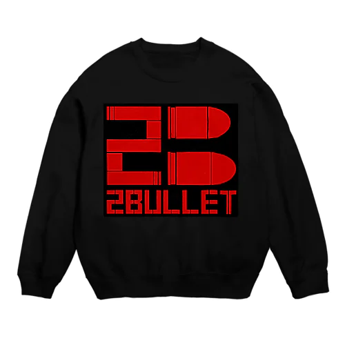 2Bullet "Red&Black" Crew Neck Sweatshirt