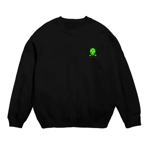 家に帰りたい宇宙人 Crew Neck Sweatshirt