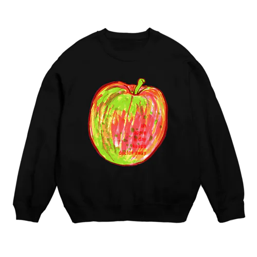 毎日りんご Crew Neck Sweatshirt