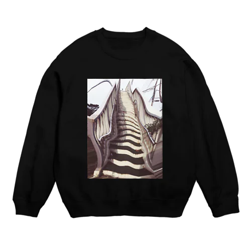 歩道橋 Crew Neck Sweatshirt