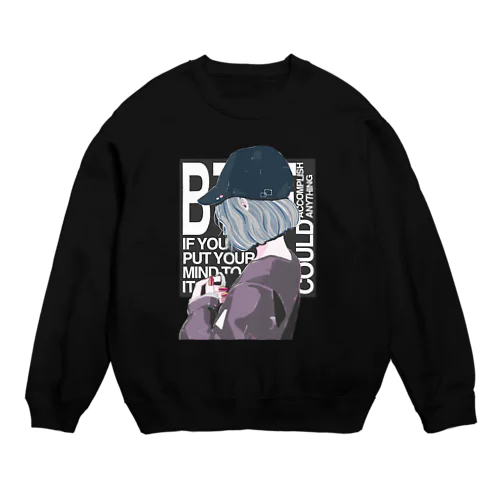 キャップgirl Crew Neck Sweatshirt