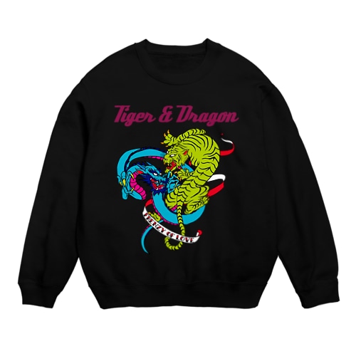 TIGER ＆ DRAGON Crew Neck Sweatshirt