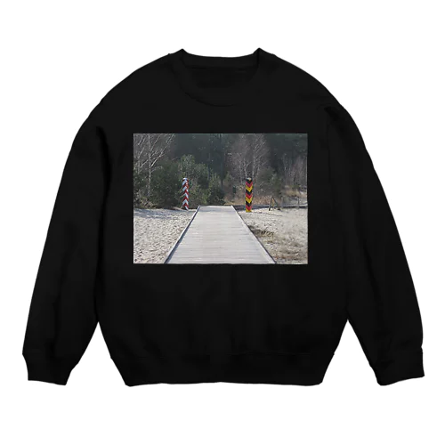 国境　 Crew Neck Sweatshirt