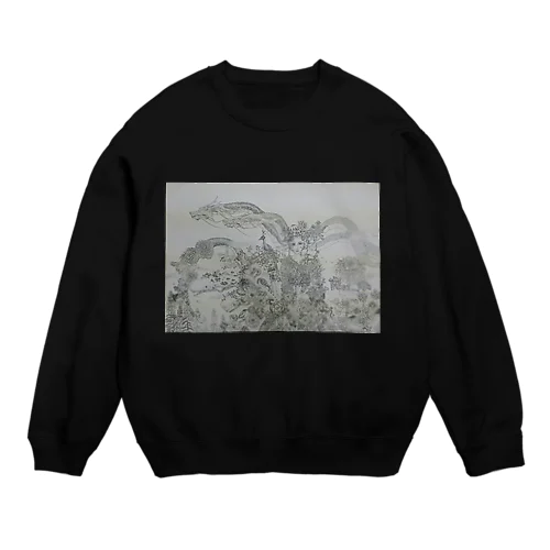 かくれんぼ Crew Neck Sweatshirt