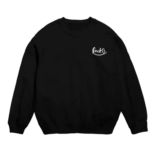 Geckosロゴ2 Crew Neck Sweatshirt