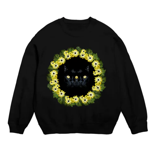 猫花 Crew Neck Sweatshirt