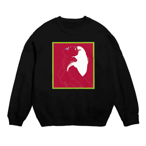 EROGIRL  / PAIZURI Crew Neck Sweatshirt