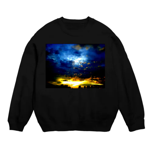 朝焼け夕焼け Crew Neck Sweatshirt