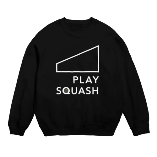 PLAY SQUASH Crew Neck Sweatshirt