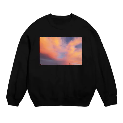 asayake  Crew Neck Sweatshirt