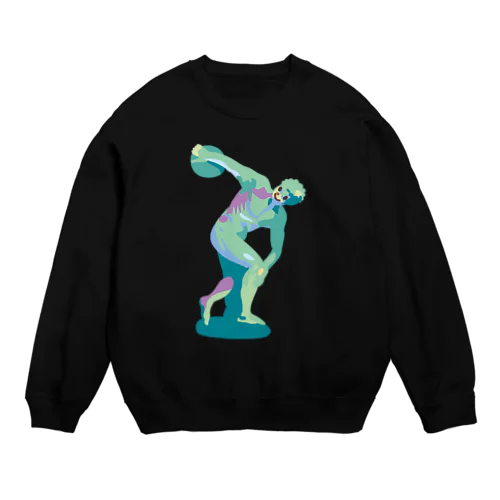 ミュロンの円盤投げ Crew Neck Sweatshirt