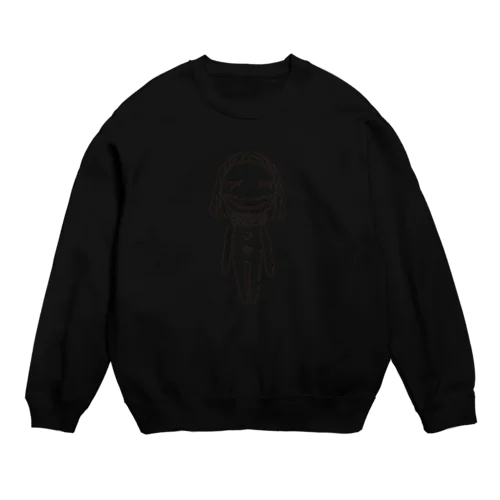 わく子(人間、女の子) Crew Neck Sweatshirt