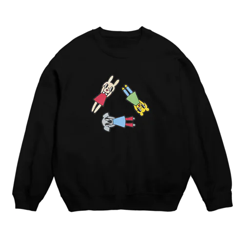 さんかくスウェット Crew Neck Sweatshirt