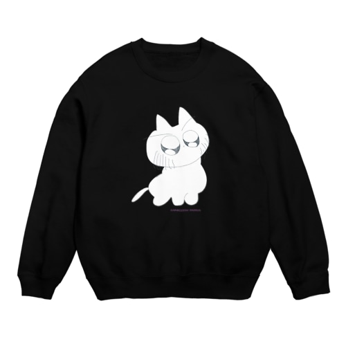 ねこねこのスウェット Crew Neck Sweatshirt