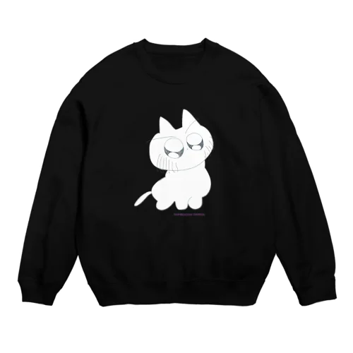 ねこねこのスウェット Crew Neck Sweatshirt