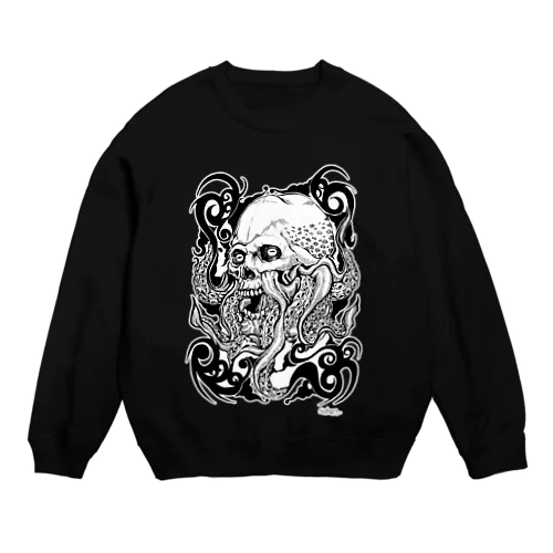 たこスカルくん Crew Neck Sweatshirt