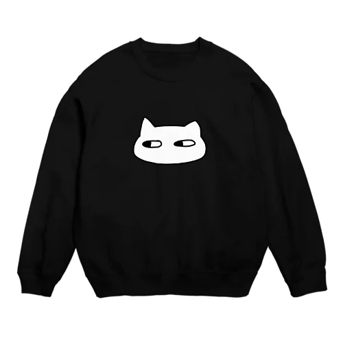 どこんじょうねこ Crew Neck Sweatshirt