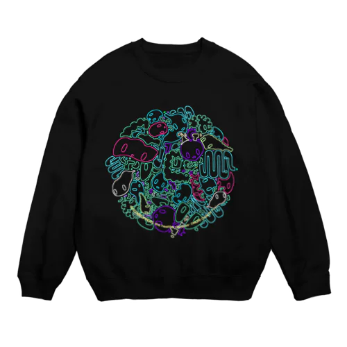 【各5着限定】ゴゾーロッパーズ (2/neon) Crew Neck Sweatshirt