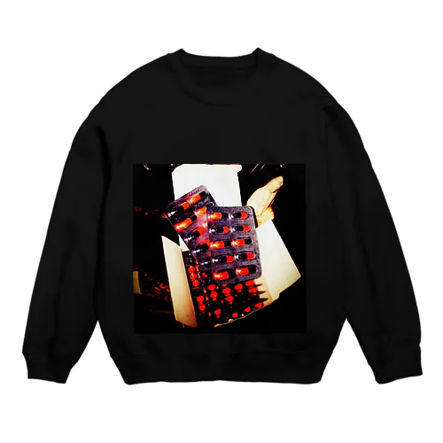 仏ノ胃ニモ激薬 Crew Neck Sweatshirt