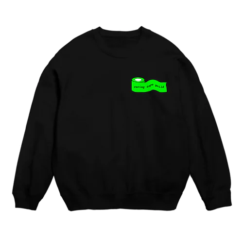 curing tape guild Crew Neck Sweatshirt