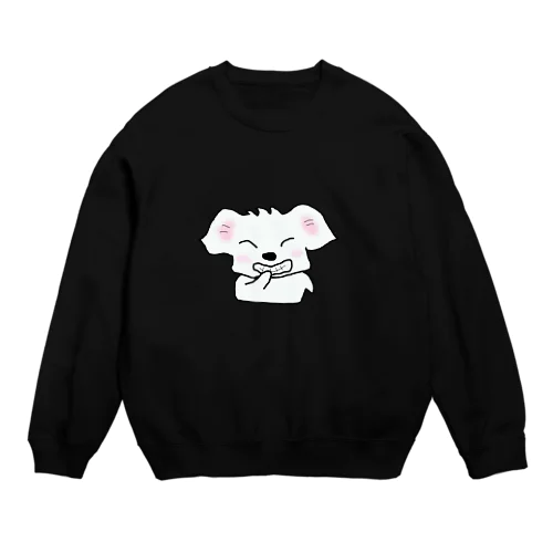 マルチーズ♪ジョージ Crew Neck Sweatshirt