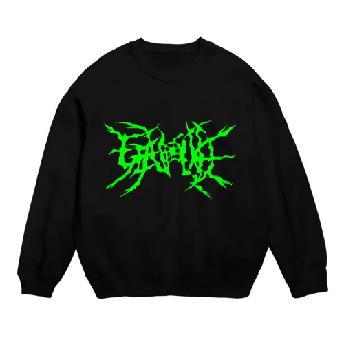 GENOCIDE メタルロゴ　グリーン Crew Neck Sweatshirt