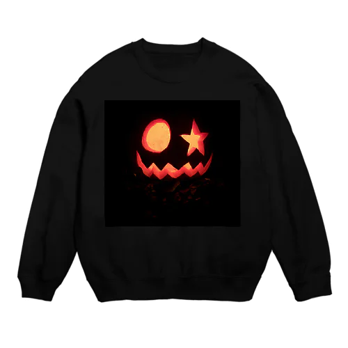 jack-o'-lantern Crew Neck Sweatshirt